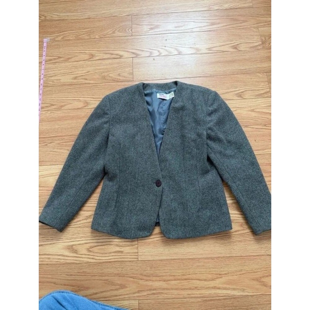 vintage avon fashions wool-blend blazer